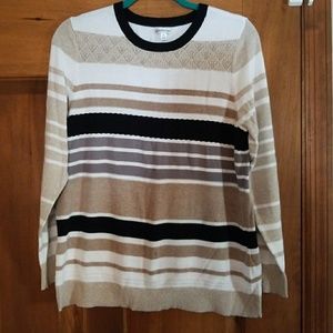 Beautiful striped light weight sweater